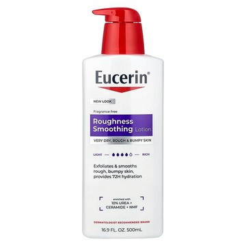 Eucerin, 保濕柔潤修護乳，無香，16.9 液量盎司（500 毫升）