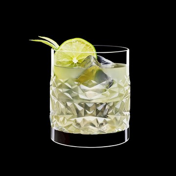 Luigi bormioli 無鉛水晶雕紋威士忌杯-380ml/1入 金益合玻璃器皿