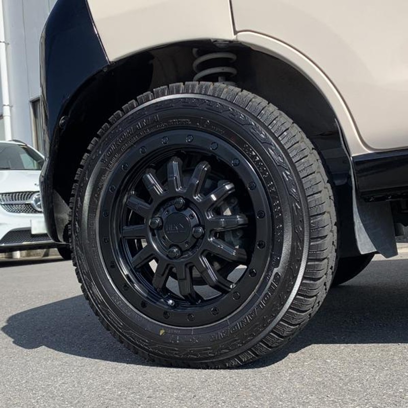 3月発送 L750S L760S ダイハツ ネイキッド 新品 14インチ タイヤホイールセット ヨコハマ ジオランダー X-AT G016  155/65R14 145R14 165/65R14 LT 4本セット | LINEショッピング