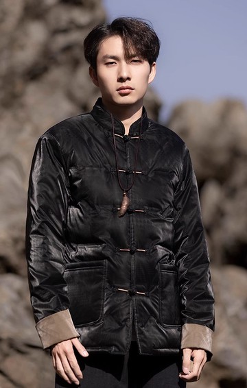 東方美學 中國風盤扣羽絨服