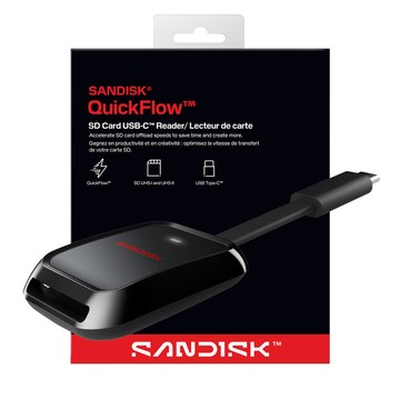 【蝦皮直營】SANDISK QuickFlow SD USB-C UHS-I SD卡讀卡機 SDDR-C751 廠商直送