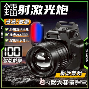 隔日達🎍智能感應頭燈 COB側燈強光 戶外頭戴式釣魚燈 Type-C充電  工作頭燈  露營燈 照明燈 登山 強光頭燈