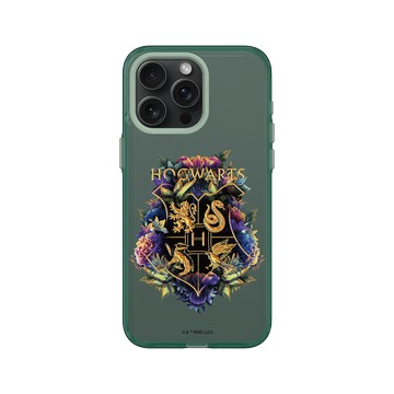 iPhone 15 Pro Max Clear 憂墨綠 - 哈利波特 Harry Potter - 霍格華茲校徽