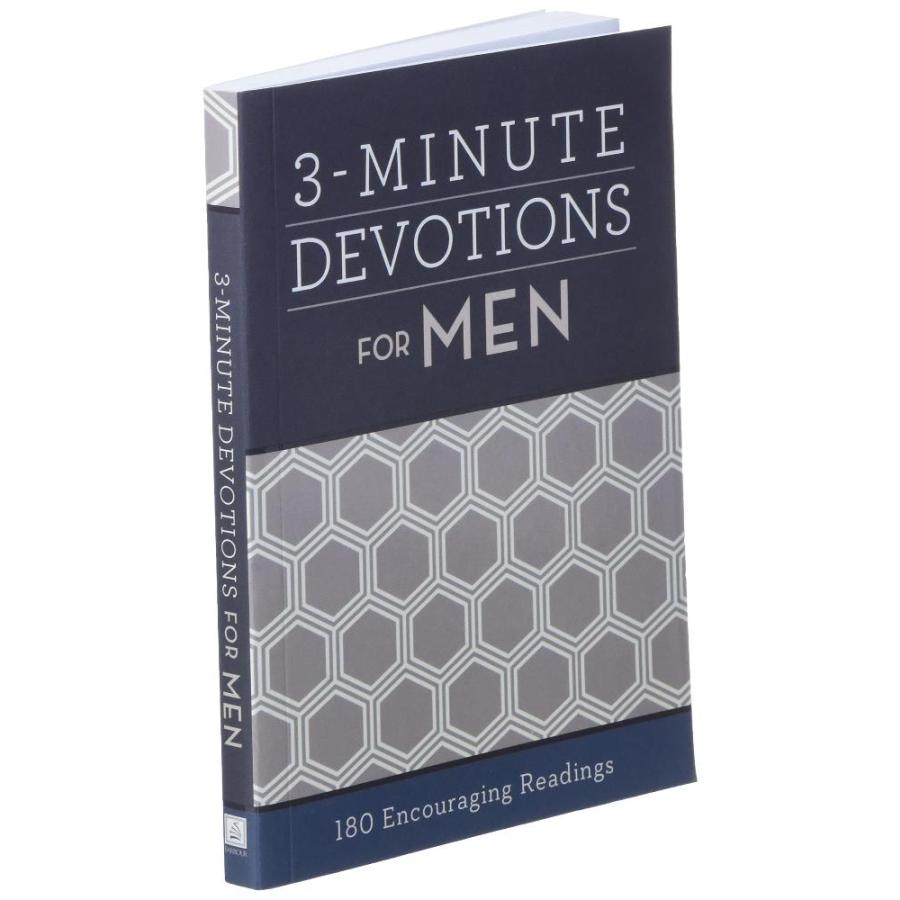 3-Minute Devotions for Men: 180 Encouraging Readings