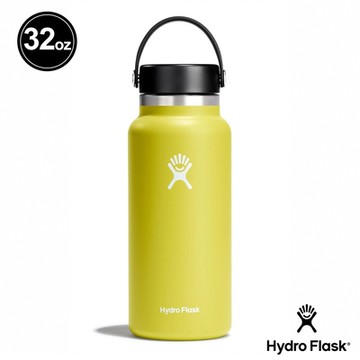 Hydro Flask 官方旗艦 32oz/946ml 寬口提環保溫瓶 仙人掌綠