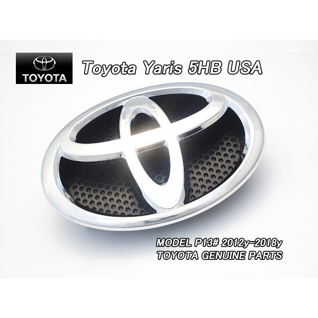 ヴィッツP130/TOYOTA/トヨタYARISハッチバック純正USエンブレム-フロントTマーク/USDM北米仕様ヤリスVitzビッツNSP131KSP130NCP130シンボル  | LINEブランドカタログ