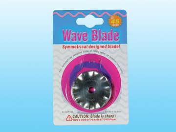 【萬事捷】1104 多功能裁紙器補充替刃( 大波浪刀 )【APP滿額下單10%點數(單一帳號最高5000點)】1/31止