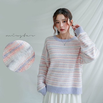 現貨★銀蔥線條鬆軟感毛衣(共2色)1230 【NR2741】