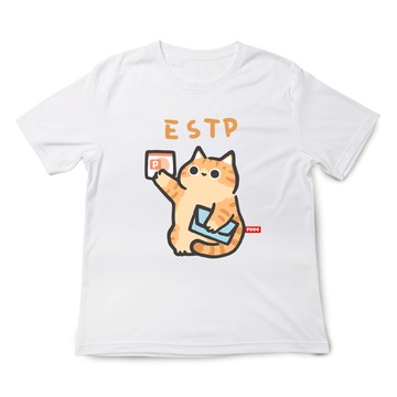 MBTI貓咪 ESTP-企業家 印花短袖