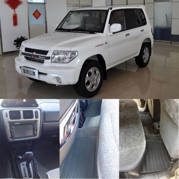 適用于獵豹飛騰經典CFA6400長豐獵豹飛騰CS7三菱io專用全包圍腳墊