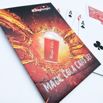 可口可樂 撲克變牌魔術 瞬間變可樂圖案 趣味魔術 魔術道具【TW.Magic】