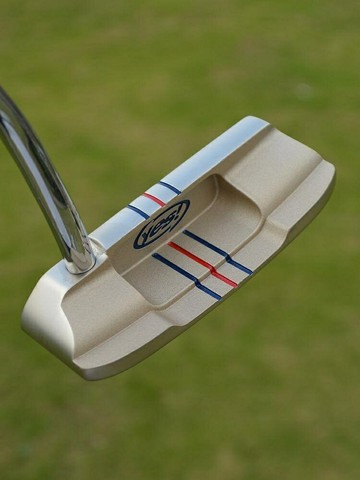 2024新款YES Callie Greyhound高爾夫推桿三線瞄準一字加寬精準推