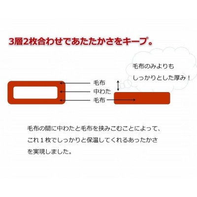 襟くり毛布 3色セット ブランケット 布団 2枚合わせ 衿くり毛布三色組