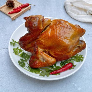 【河小田】古法製作桃木燻雞2隻(1000g/隻)