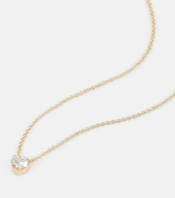 Sophie Bille Brahe Orangerie de Coeur 18kt gold necklace with diamonds
