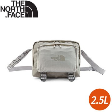 【The North Face 2.5L 舒適背負休閒單肩包《石板灰》】8AMV/側背包/斜背包/休閒背包/通勤/出國