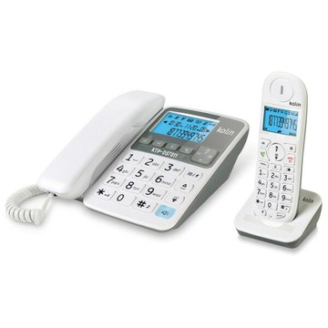 【KTP-DS7011】 Kolin 歌林1.8GHz DECT 數位無線子母機 KTP-DS7011 (黑/白)