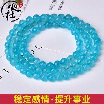 天然天河石水晶手鏈女ins小眾設計輕奢手串手飾品閨蜜送女友七夕