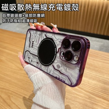 夏日散熱 帶鏡頭膜 底部防塵 防摔手機殼 適用 蘋果 iPhone 16 14 13 12 11 Pro Max 保護殼