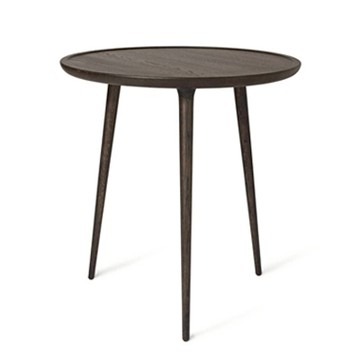 Accent Café Table 完美主義咖啡桌（灰橡木、Ø 70 cm）