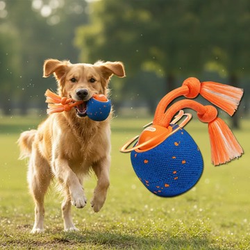 七布狗狗瘋狂互動球智慧電動球Rolly藍