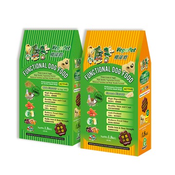 VegePet 機能性素狗食-高級成犬-1.8kg x 2入