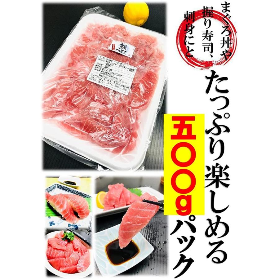 まぐろ 切り落とし 500g 脂ののったキハダマグロの腹身を使った美味しさ！まぐろ丼 マグロ鮨 鮪 マグロ ハラミ