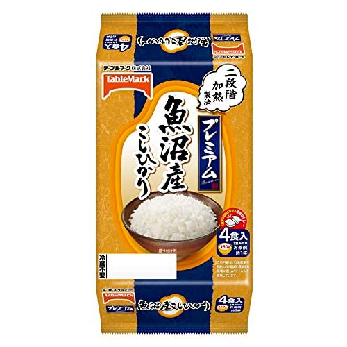 テーブルマーク たきたてご飯 魚沼産こしひかり (150ｇ)4P