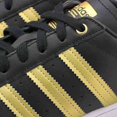 adidas アディダスSST MULE W ブラック/イエロー 26、5cm アディダス adidas サンダル スーパースター ミュール