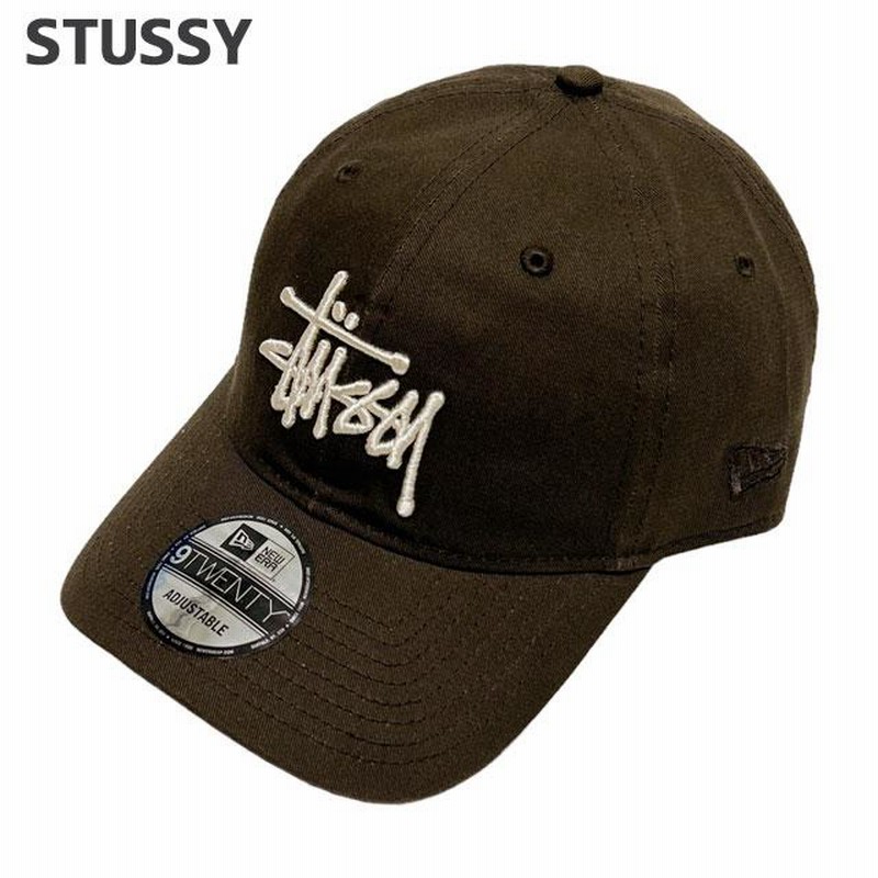 日本最大の New ニューエラ STUSSY ステューシー 新品 Era 9TWENTY BASIC 帽子