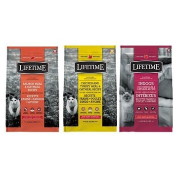 加拿大LIFETIME萊馥特(全齡貓皆適用)5LB．2.27KG x 2入組(購買第二件贈送寵喵樂-貓草玩具x1包)