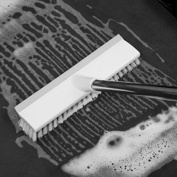 樂天精選 刮水一體衛生間刷地刷子長柄硬毛瓷磚廁所浴室清潔刷二合一地板刷