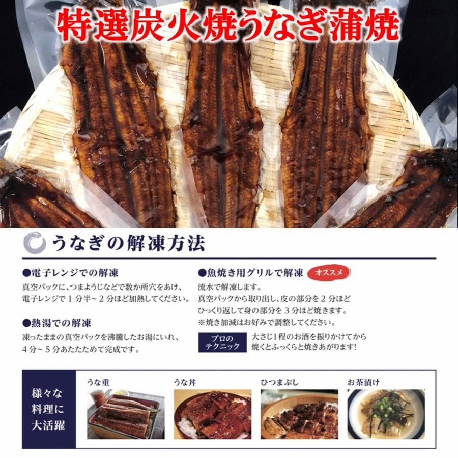 うなぎ長焼 大サイズ 炭火焼 200g×5尾 中国産 真空パック ウナギ 鰻 蒲焼 土用 丑の日 化粧箱 在宅 父の日 敬老 在宅応援 お歳暮 ギフト