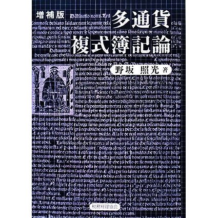 多通貨複式簿記論／野坂照光