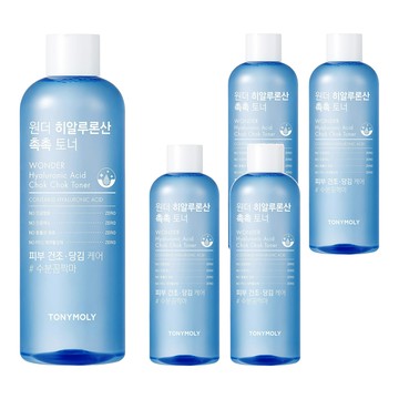 TONYMOLY Wonder系列 玻尿保濕化妝水  500ml  5瓶