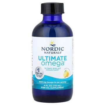 Nordic Naturals, Ultimate Omega®，檸檬味，4 液量盎司（119 毫升）