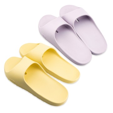 At Home Pure EVA 低腳背浴室拖鞋  270mm  1組  薰衣草 黃色