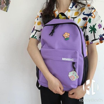 書包女百搭風男雙肩包【聚物優品】