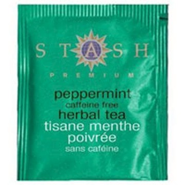 Peppermint Tea Caffeine Free 20 Bags by Stash Tea