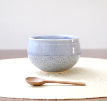 海洋藍圓潤湯杯