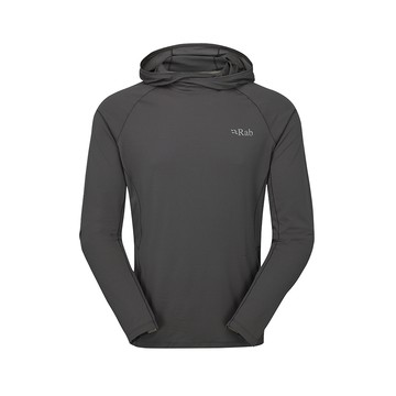 RAB Sonic Hoody 長袖透氣連帽排汗衣 男款 淺卡其 #QBL70