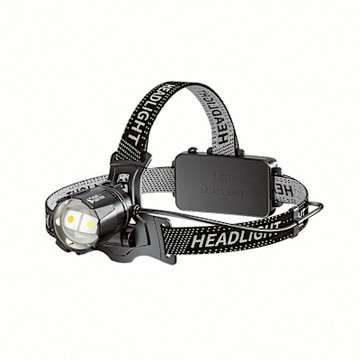 微笑鯊【TD8030 M77雙光源變焦感應強光頭燈】頭戴式頭燈 釣魚頭燈 夜釣燈 充電頭燈 工作 頭燈 露營燈 登山 戶外照明 多功能照明 超亮遠射 爆亮
