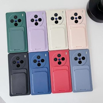 商務磨砂 錢夾卡包 Vivo X200ultra X100 X90 X80 X200 Pro mini 手機殼 全包防摔