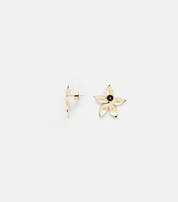 Ileana Makri Waterfall Flower 18kt gold earrings with diamonds