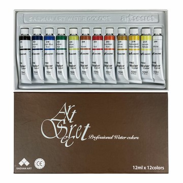 【Art Secret】藝術家 秘密 透明 水彩 12ml 12色 / 組 B021212B｜領券最高折$220