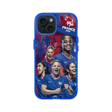 iPhone 15 Clear 激光藍 - FFF - France National team - Women