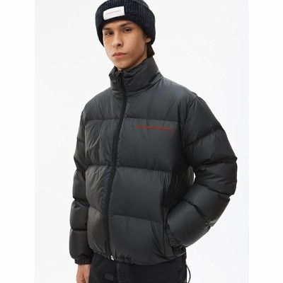 ALEXANDER WANG CHYNATOWN PLEATHER NYLON PUFFER JACKET