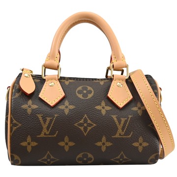 Louis Vuitton LV M81085 Nano Speedy 經典印花兩用迷你波士頓包 現貨