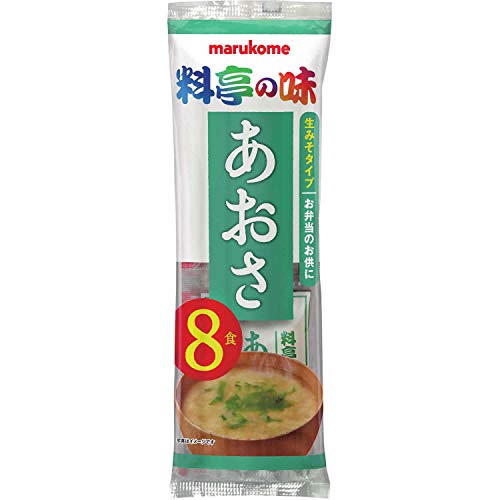 マルコメ 生みそ汁 料亭の味 あおさ 8食 12個