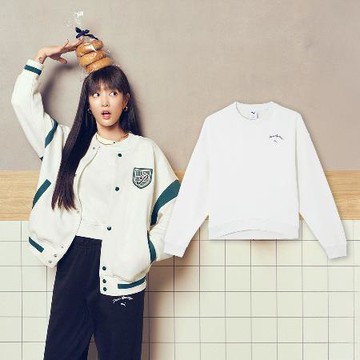 Puma 長袖 Sports Legacy 女款 白 寬鬆 大學T 衛衣 王淨同款 63253692